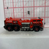 Red #42 5 Alarm Emergency Fire Engine Hot Wheels Diecast Car