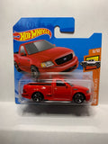 Red '99 Ford F-150 SVT Lightning HW Hot Trucks GRY97 M521 2018 Short Card Hot Wheels Diecast Car