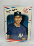 # 210 Charles Hudson  New York Yankees 1988 Fleer Baseball Cards