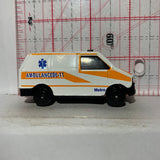 White Metro Ambulance Van 8074-B Suntoys Diecast Car
