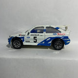 White #5 Ford Escort RS Cosworth 1/57 Matchbox Diecast Car