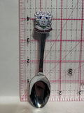Antigua Crest Emblem Sheffield England Carribbean Souvenir Spoon