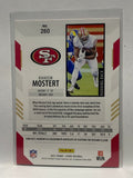 # 260 Raheem Mostert  San Francisco 49ers 2021 Score Football Cards