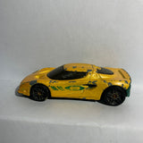 Yellow Lotus Project M250 Hot Wheels Diecast Car