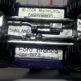 Purple Blue  1972 Ford Bronco 4x4 MB720 1/57 2006 Matchbox SUV Diecast Car