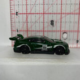 Green 2018 Bentley Continental GT3 GHB29 Hot Wheels Diecast Car