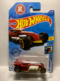 Red Ratical Racer Street Beasts GHD40 D7C5 2018 Long Card Hot Wheels Diecast Car