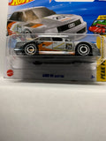 Silver Audi 90 Quattro Peak Pursuit JBB20 N521 2024 Short Card Hot Wheels Diecast Car