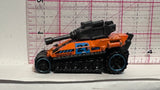 Orange Tanknator DHP21 ©2015 Hot Wheels Diecast Car