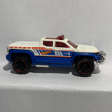 Blue White Team 4 RSO Off Duty Truck BDD13 2013 Hot Wheels Diecast Car