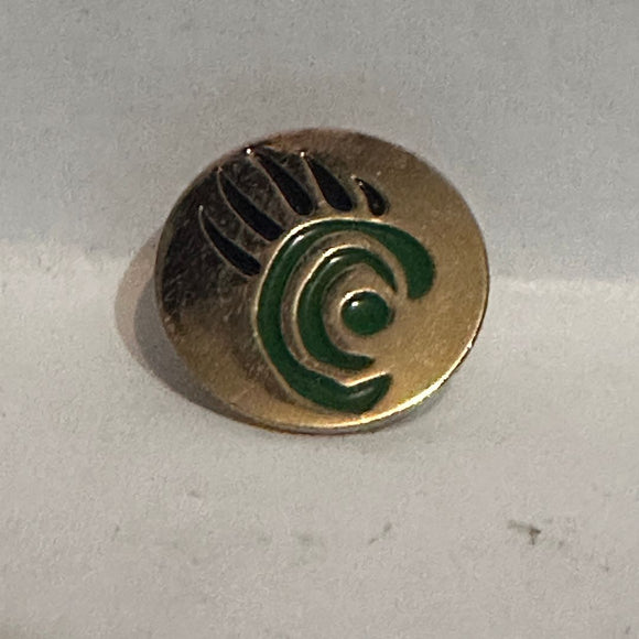 Native Claw Print Symbol  Lapel Pin