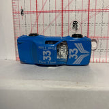 Blue #33 First Time Racer 674A Unbranded Diecast Car