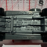 Red 4Z Jeep Gladiater DVK24 MB1057 Matchbox Diecast Car