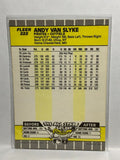 # 222 Andy Van Slyke  Pittsburgh Pirates 1989 Fleer Baseball card