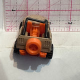 Brown Jeep Hot Wheels Diecast Car