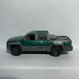 Green Chevrolet Avalanche Matchbox Diecast Car