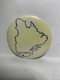 Gatineau Quebec  Button Pinback