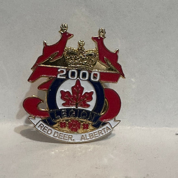 Red Deer Legion 2000 Royal Canadian  Lapel Pin