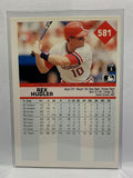 # 581 Rex Hudler  St Louis Cardinals 1992 Fleer Baseball Cards