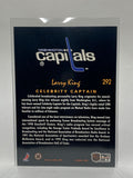 # 292 Larry King  Washington Capitals 92-93 Pro Set Platinum Hockey Cards