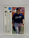 # 543 Greg Hibbard  Chicago White Sox 1990 UD Baseball Cards
