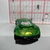 Green Chicane Track Builders Hot Wheels Diecast Car
