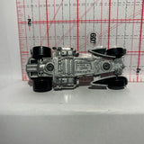 Silver Screamin Hauler Skull & Crossbones Series Hot Wheels Diecast Car