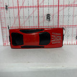 Red Rescue Pontiac Fiero Unbranded Diecast Car