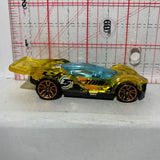 Yellow Blitzspeeder DHN91 X-Raycer Hot Wheels Diecast Car