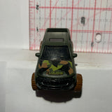 Green Camo '19 Chevrolet Silverado Trail Boss Lt Truck FJV97 Hot Wheels Diecast Car