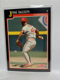 # 221 Jose Deleon  St Louis Cardinals 1991 Score Baseball Cards