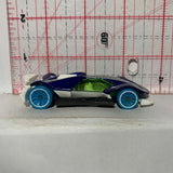 Blue Cyber Speeder FJV64 Hot Wheels Diecast Car