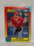 # 55T Tim Layana  Cincinnati Reds 1990 Topps Baseball Cards