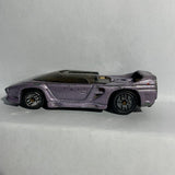 Purple Vector Avtech WX-3 Hot Wheels Diecast Car