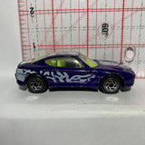 Purple Ferrari 456 GT 1/61 Matchbox Diecast Car