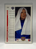 # 233 Bret Saberhagen  Kansas City Royals 1992 UD Baseball card