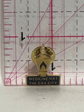 Medicine Hat The Gas City Logo Alberta  Lapel Pin