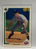 # 501 Gene Larkin  Minnesota Twins 1991 UD Baseball card