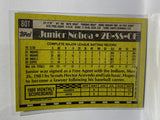 # 80T Junior Noboa  Montreal Expos 1990 Topps Baseball Cards
