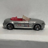 Silver M Roadster 1996 Hot Wheels Diecast Car