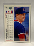 # 165 Mike Greenwell  Boston Red Sox 1991 UD Baseball Cards