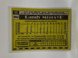 # 78T Randy Myers  Cincinnati Reds 1990 Topps Baseball Cards