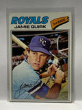 # 463 Jamie Quirk  Kansas City Royals 1977 Topps Baseball card