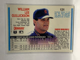 # 131 Bill Gullickson  Detroit Tigers 1992 Donruss Baseball Cards