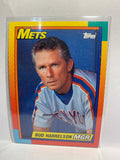 # 37T Bud Harrelson Manager New York Mets 1990 Topps Baseball Cards