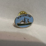 Newfoundland Fishing Boat  Lapel Pin