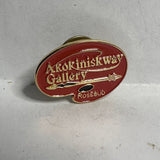 Akokiniskway Gallery Rosebud Pallet  Lapel Pin