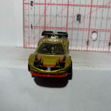 Gold Acura NSX Track Stars Hot Wheels Diecast Car