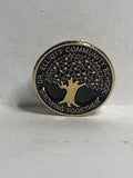 Dr Elliott Community School Growing Together Tree Logo  Lapel Pin
