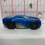 Blue Horseplay X-Raycers Hot Wheels Diecast Car